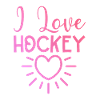 I love hockey
