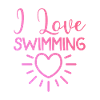 I love swimming