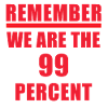 We are the 99 percent