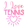 Ich liebe Tennis