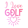 I love golf