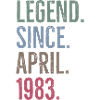 Legend Since April 1983