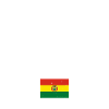 Fier drapeau bolivien bolivien