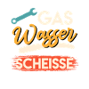 Gas Wasser Scheiße