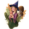 little witch with hangover