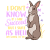 Cute ambitious rabbit challenge