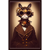 Viktorianische Katze