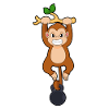 Monkey Bodybuilder Dumbbell Bodybuilding