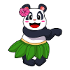 Ballet de danse panda
