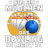 MÄDCHEN DAS BOWLING LIEBT