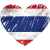 Drapeau de la Thaïlande