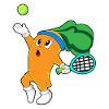 Carrot Tennis Racket