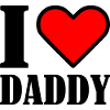 I love daddy
