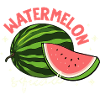 Fruits tropicaux d'été Watermelon Squad