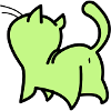 cat green