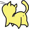 yellow cat