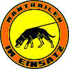 Mantrailer in action Rottweiler