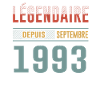 Légendaire Depuis Septembre 1993 Anniversaire