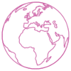 earth neon pink