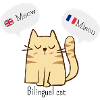 Bilingual cat | Bilingual French/English chat