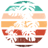 Monstera Retro Design