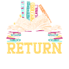 Läs Return Repeat Bookworm Book Lover Librarian