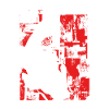 Koi blanc avec rouge