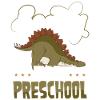Ready for preschool stegosaurus
