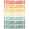 Stegosaurus en couleur