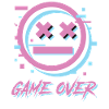 Game Over Retro Lettering