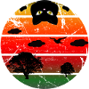 Sunset Cat