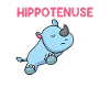Hypotenuse Hippo Hippotenuse Math
