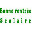 Bonne rentrée scolaire