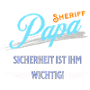 Papa Sheriff Vater Ehemann Papi
