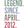Legende seit April 2012