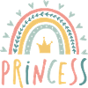 princess - rainbow