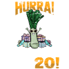 Hurra der Lauch wird 20
