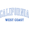 California West Coast Typography Tee