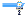 Argentina Albiceleste Football Fan Jersey