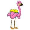 Flamingo Student Backpack School