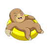 Mole Swimming Swim Ring Summer