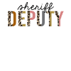 Sheriff Deputy Leopard Print Funny