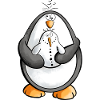 Penguin and snowman are best friends