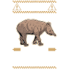 Avertissement Tapir Lowland Tapir