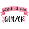 Wasser Schwimmen Glitzer Geschenk