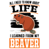 Beaver Saying Beaver