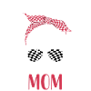 Drag Race Racing Sunglasses Mom