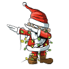 Dabbing Santa Claus Christmas
