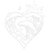 Sea Waves Heart