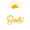 Drink beer on the beach